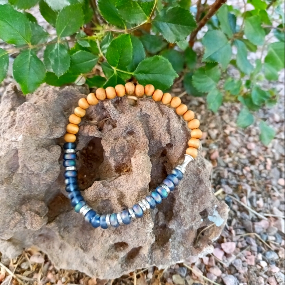Morse code bracelet